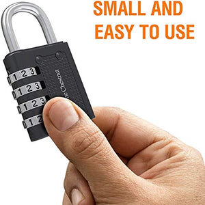 Padlocks with 4 Digit Combination 2 Pack