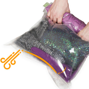 1pc Vacuum Compression Bag, Travel Storage Bags For Clothing
